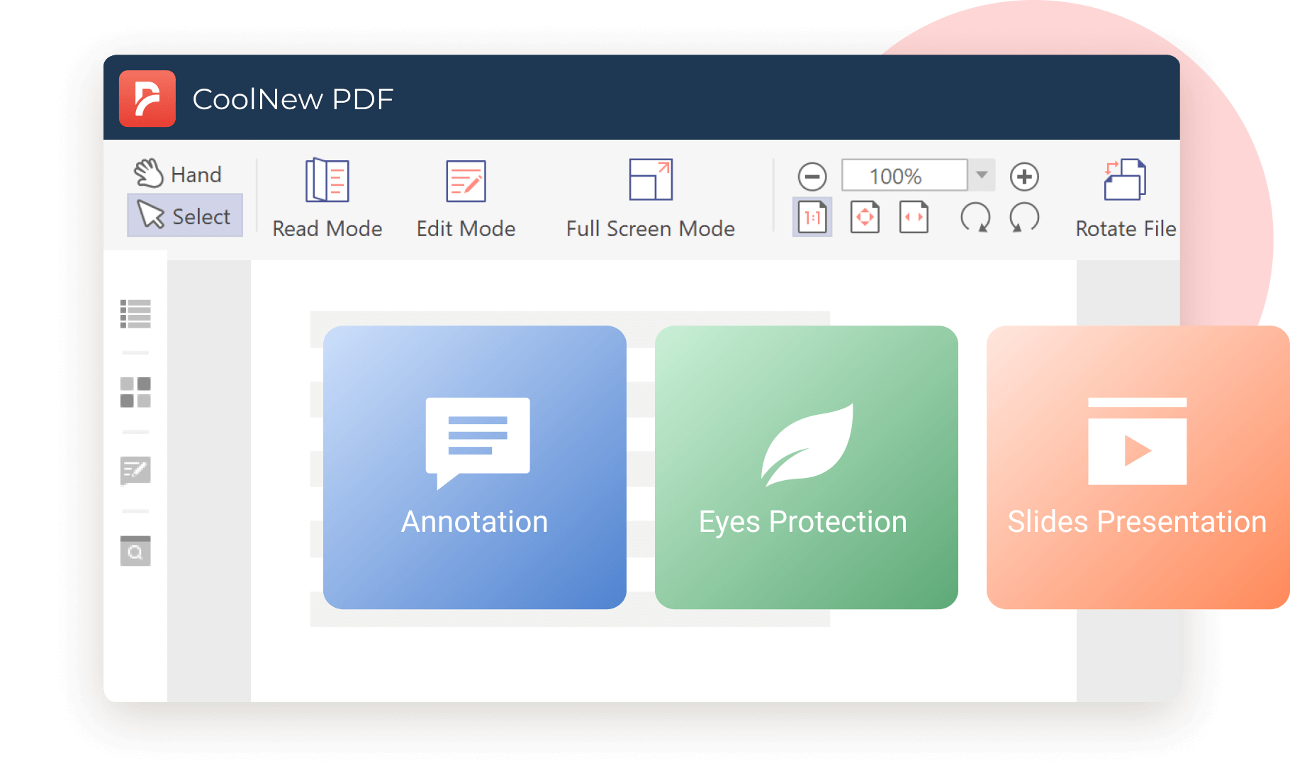 Adjust PDF in CoolNew PDF